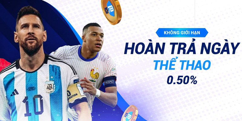 Ưu đãi hoàn trả tiền cược không giới hạn tại CF789